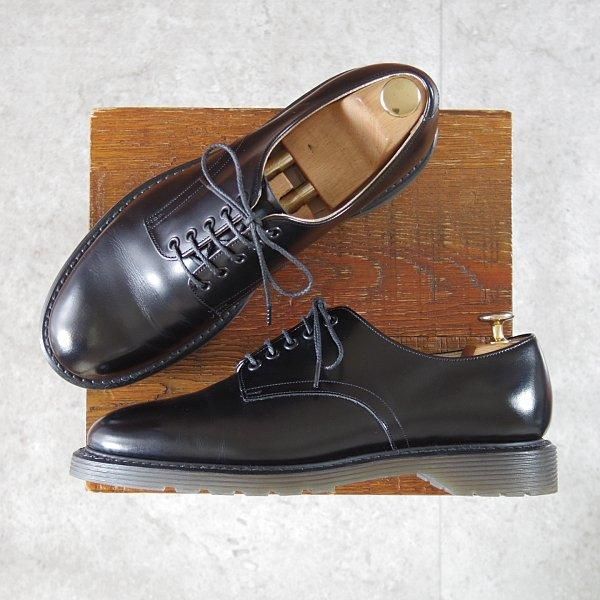 極美品★フットザコーチャー SIZE 7【定価￥52,800-★S.S.SHOES/プレーントゥ】2034001/黒/メンズ/foot the coacher★m834