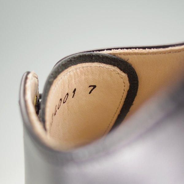 極美品★フットザコーチャー SIZE 7【定価￥52,800-★S.S.SHOES/プレーントゥ】2034001/黒/メンズ/foot the coacher★m834