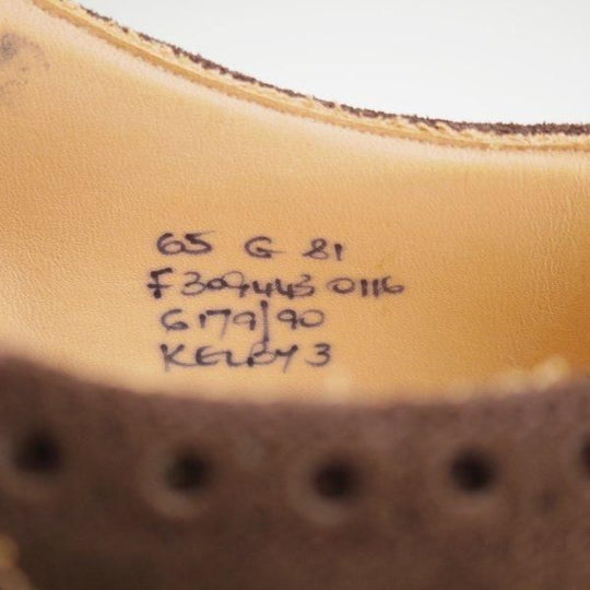 未使用★チャーチ 65G/UK6.5【貴重★Otter Proof(撥水スエード)仕様/ KELBY 3】81ラスト/ダブルモンク/濃茶/メンズ/Church's★m836