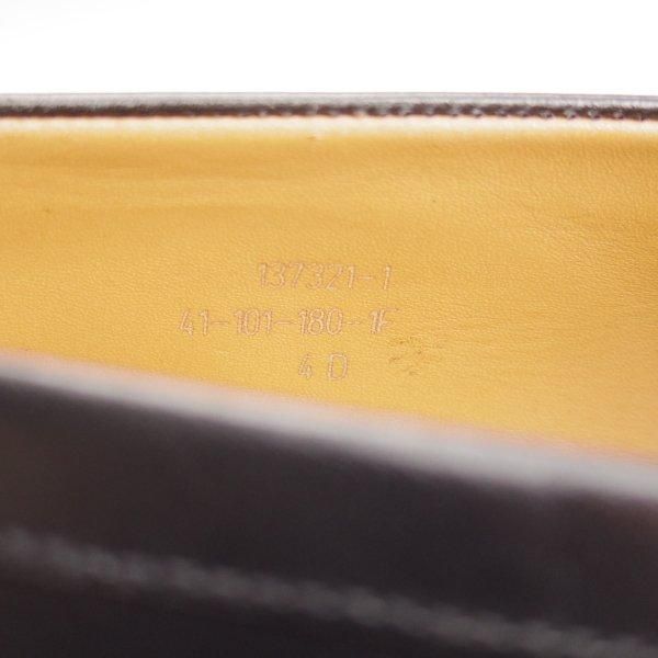極美品★J.M.ウエストン 4D【定価￥151,800-★180/コインローファー】41ラスト/ボックスカーフ/黒/Weston/ウェストン★m839