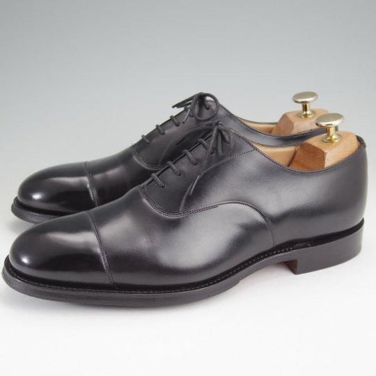 極美品★チャーチ 65F/UK6.5【定価￥176,000-★コンサル/CONSUL】173ラスト/ストレートチップ/黒/メンズ/Church's★m844