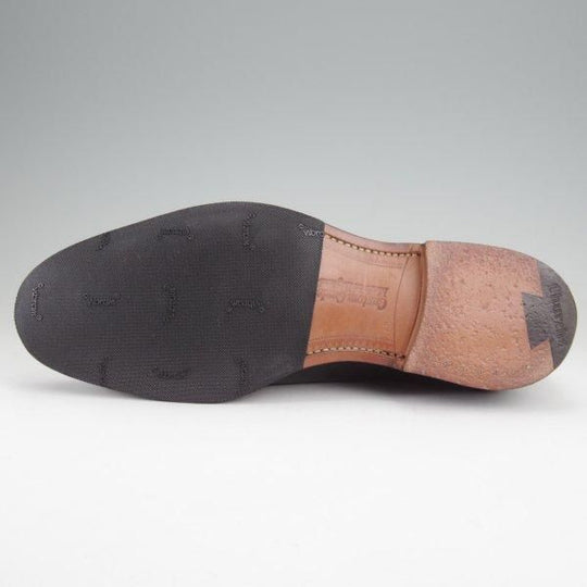 極美品★チャーチ 65F/UK6.5【定価￥176,000-★コンサル/CONSUL】173ラスト/ストレートチップ/黒/メンズ/Church's★m844