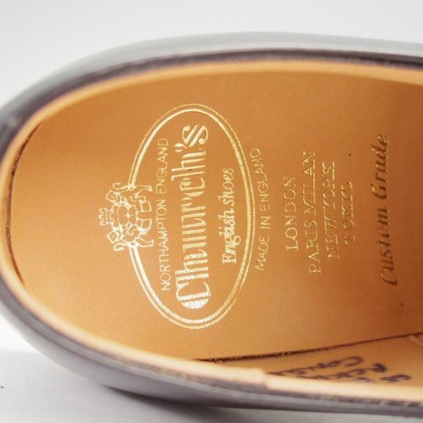 極美品★チャーチ 65F/UK6.5【定価￥176,000-★コンサル/CONSUL】173ラスト/ストレートチップ/黒/メンズ/Church's★m844