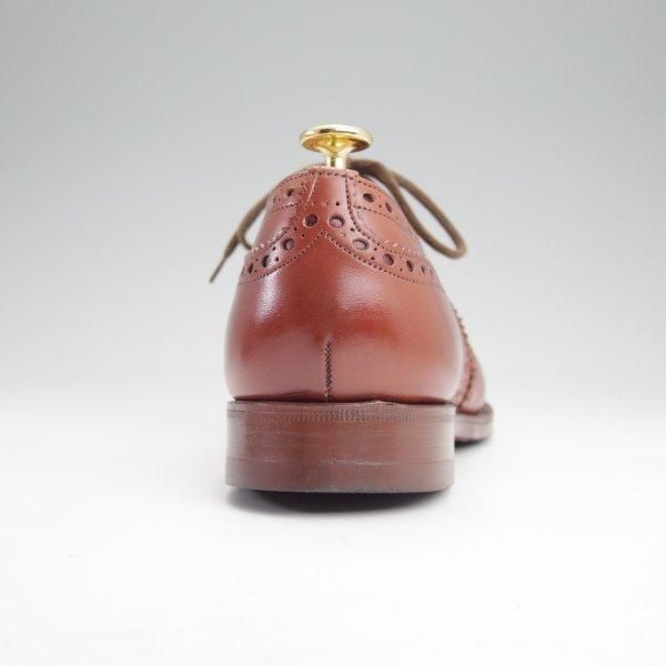 ほぼ試着程度★チャーチ 90F/UK9【旧チャーチ★CHETWYND/73ラスト】4都市ロゴ過渡期/チェットウィンド/フルブローグ/茶/Church's★m845