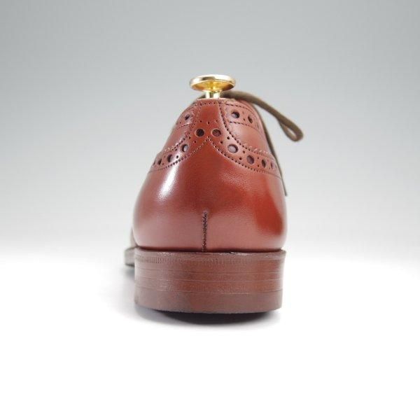 ほぼ試着程度★チャーチ 90F/UK9【旧チャーチ★CHETWYND/73ラスト】4都市ロゴ過渡期/チェットウィンド/フルブローグ/茶/Church's★m845