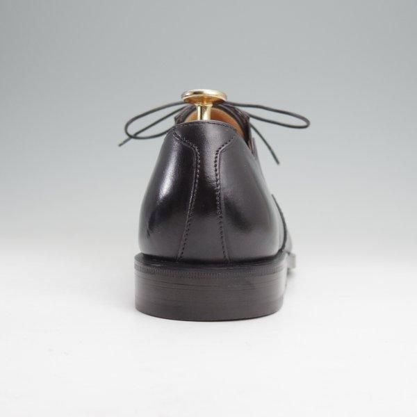 極美品★(伊)タニノクリスチー SIZE 6【定価￥210,000-★ブラインドブローグ/56】サイドエラスティック/カーフ/黒/TANINO CRISCI★m847