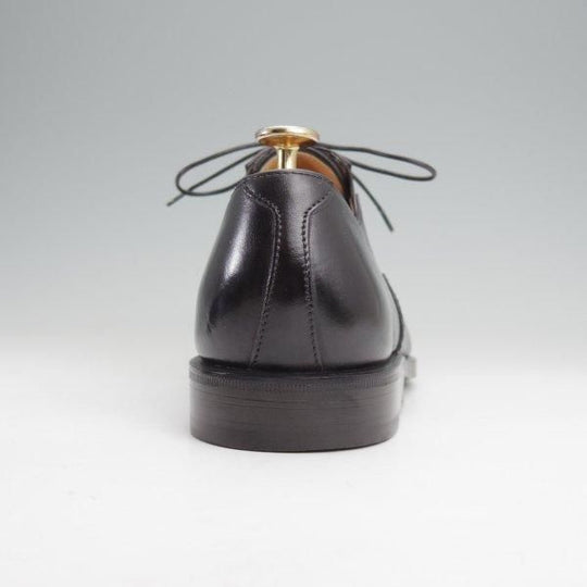 極美品★(伊)タニノクリスチー SIZE 6【定価￥210,000-★ブラインドブローグ/56】サイドエラスティック/カーフ/黒/TANINO CRISCI★m847