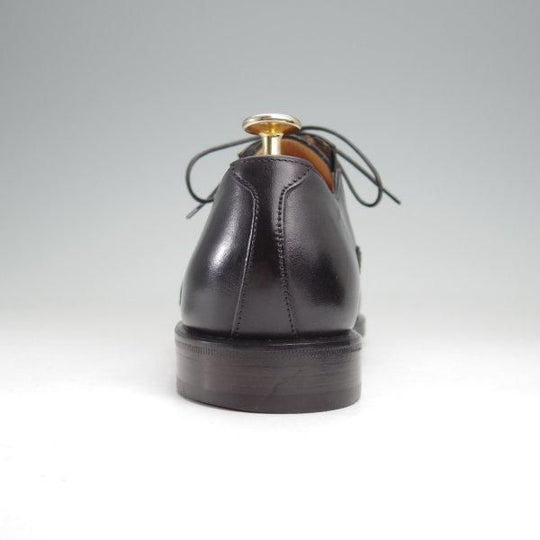 極美品★(伊)タニノクリスチー SIZE 6【定価￥210,000-★ブラインドブローグ/56】サイドエラスティック/カーフ/黒/TANINO CRISCI★m847