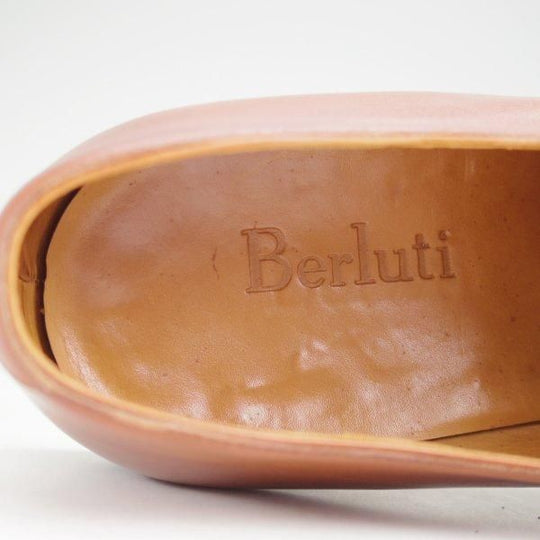 ★(仏)ベルルッティ SIZE 9.5【貴重★タトゥ・コレクション/茶系パティーヌ】ダービーシューズ/カーフ/メンズ/Berluti★m848