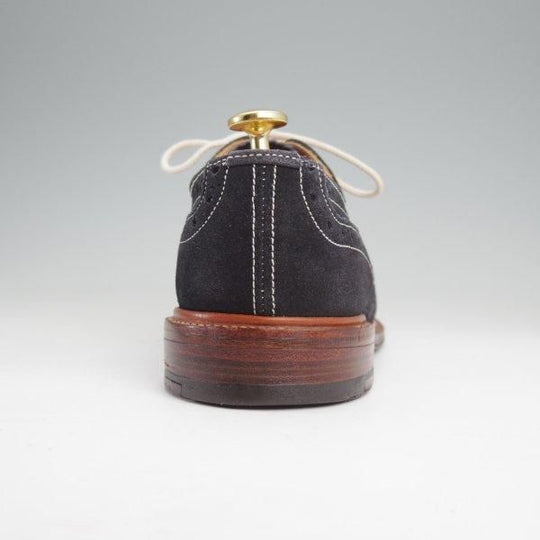 極上★トリッカーズ SIZE 6【定価￥132,000-★BOURTON/バートン】M5633/カントリーシューズ/スエード/紺/Tricker's★m850