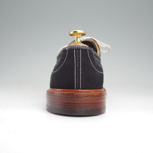 極上★トリッカーズ SIZE 6【定価￥132,000-★BOURTON/バートン】M5633/カントリーシューズ/スエード/紺/Tricker's★m850