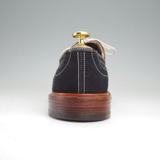 極上★トリッカーズ SIZE 6【定価￥132,000-★BOURTON/バートン】M5633/カントリーシューズ/スエード/紺/Tricker's★m850