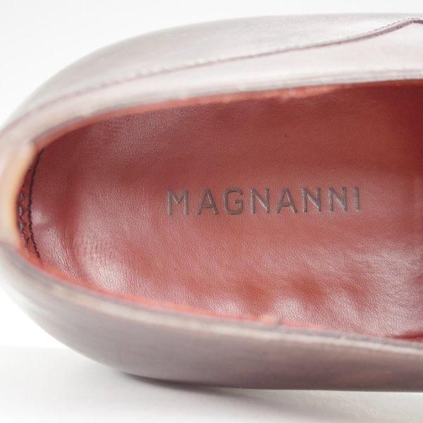 ★(スペイン製)マグナーニ SIZE 43【現行定価8万円程度★オパンケ/ボロネーゼ製法】15740/Vフロント/プレーントゥ/灰/MAGNANNI★m851