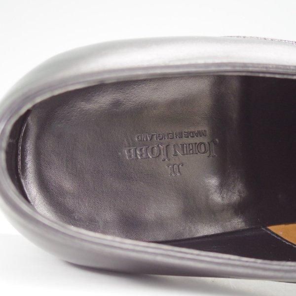 極上★ジョンロブ 6E【現行定価30万円以上★プレステージライン/WOODCOTE/8000ラスト】ブラインドブローグ/カーフ/黒/JOHN LOBB★m857