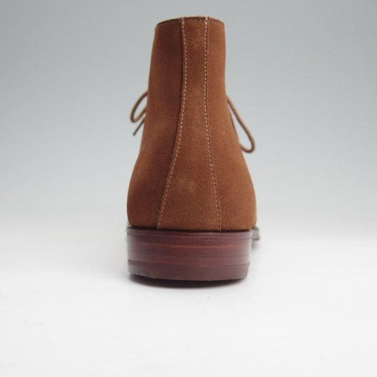 未使用★クロケット&ジョーンズ 8E【定価￥104,500-★CHERTSEY/チャッカブーツ】224ラスト/スエード/茶/メンズ/Crockett&Jones★m858