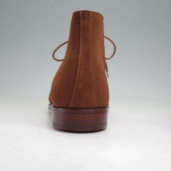 未使用★クロケット&ジョーンズ 8E【定価￥104,500-★CHERTSEY/チャッカブーツ】224ラスト/スエード/茶/メンズ/Crockett&Jones★m858