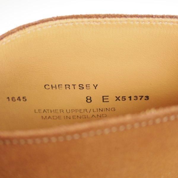 未使用★クロケット&ジョーンズ 8E【定価￥104,500-★CHERTSEY/チャッカブーツ】224ラスト/スエード/茶/メンズ/Crockett&Jones★m858