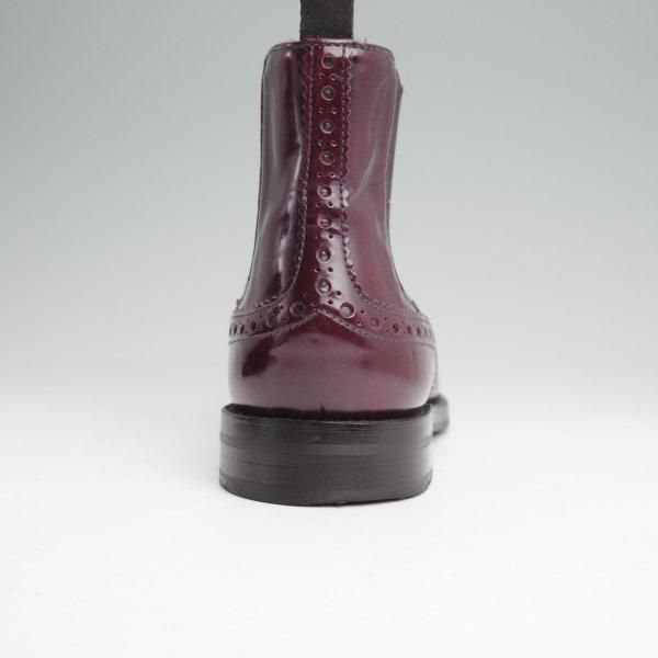 美品★チャーチ(レディース) SIZE 35【定価￥176,000-★KETSBY WG/サイドゴアブーツ】ポリッシュドバインダーカーフ/赤茶/Church's★m860