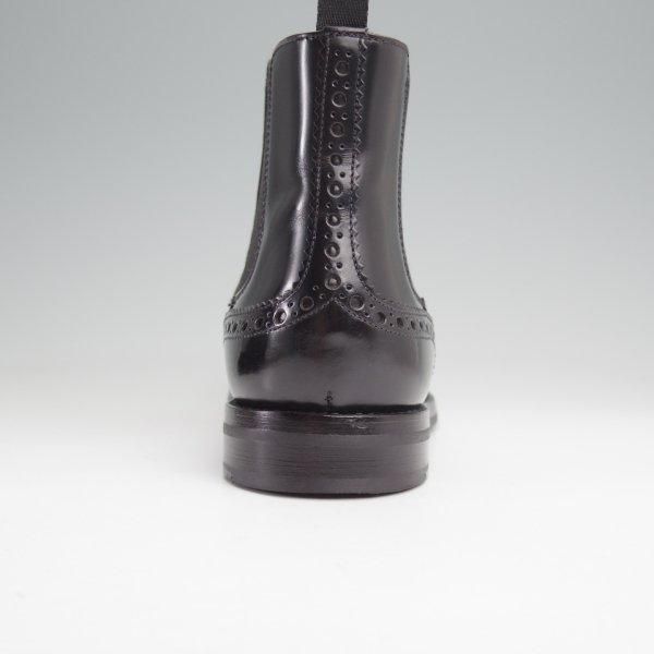 極美品★チャーチ(レディース) SIZE 35【定価￥176,000-★KETSBY WG/サイドゴアブーツ】ポリッシュドバインダーカーフ/黒/Church's★m861