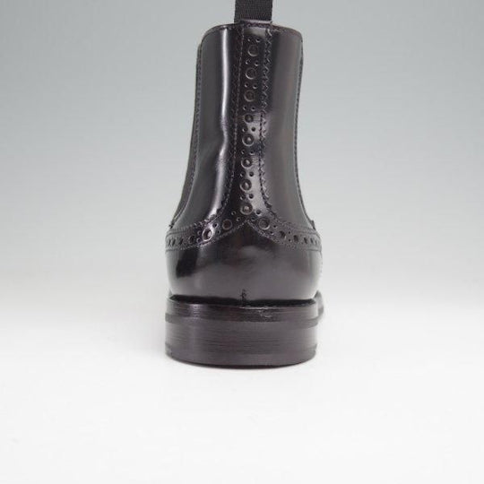 極美品★チャーチ(レディース) SIZE 35【定価￥176,000-★KETSBY WG/サイドゴアブーツ】ポリッシュドバインダーカーフ/黒/Church's★m861