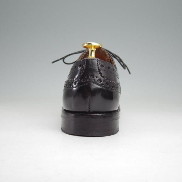 極上★チャーチ(レディース) SIZE 37【定価￥176,000-★バーウッド/BURWOOD WG】ポリッシュドバインダーカーフ/黒/Church's★m862