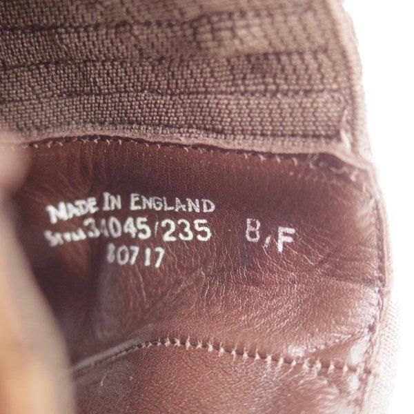★(英)グレンソン 8F【英国製★グッドイヤーウェルテッド製法/サイドゴアブーツ】DAGENHAM/34045/107ラスト/カーフ/茶/GRENSON★m865
