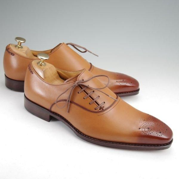 未使用★ユニオンインペリアル SIZE 7【ハンドソーンウェルテッド製法★サイドレース/U1104】カーフ/茶/メンズ/Union Imperial★m868