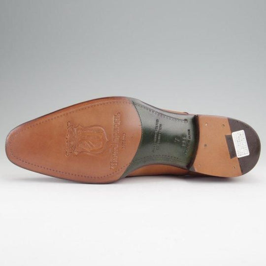 未使用★ユニオンインペリアル SIZE 7【ハンドソーンウェルテッド製法★サイドレース/U1104】カーフ/茶/メンズ/Union Imperial★m868