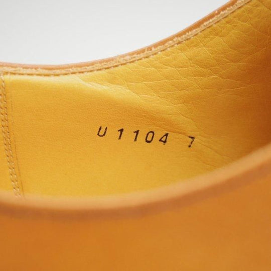 未使用★ユニオンインペリアル SIZE 7【ハンドソーンウェルテッド製法★サイドレース/U1104】カーフ/茶/メンズ/Union Imperial★m868