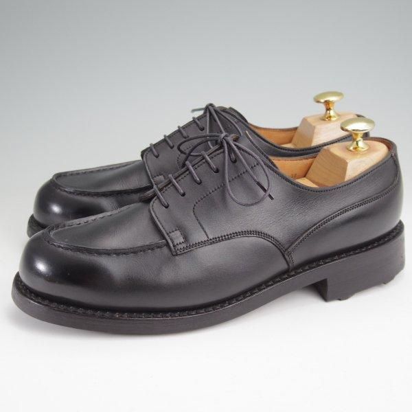 ★J.M.ウエストン 5.5C【現行定価￥168,300-★ロシアンカーフ/ゴルフ/GOLF】旧ロゴ/641/31ラスト/Uチップ/黒/Weston/ウェストン★m869