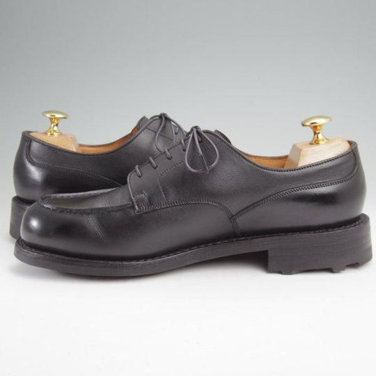 ★J.M.ウエストン 5.5C【現行定価￥168,300-★ロシアンカーフ/ゴルフ/GOLF】旧ロゴ/641/31ラスト/Uチップ/黒/Weston/ウェストン★m869