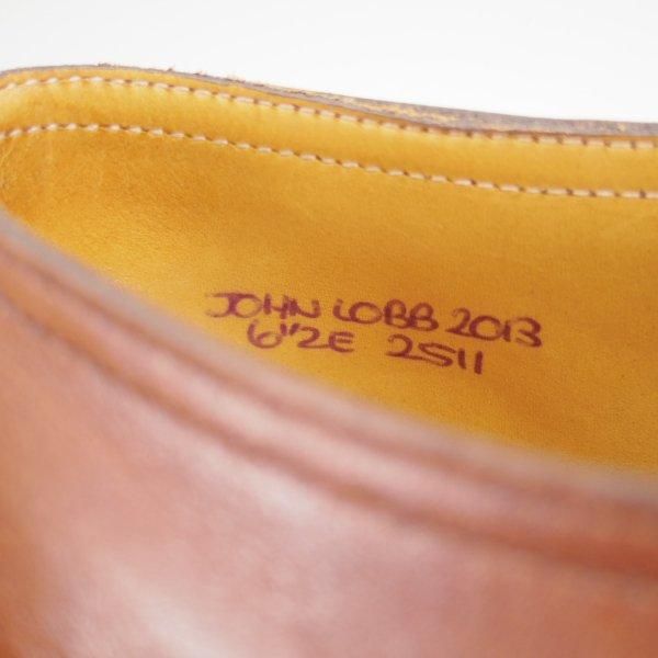 極上★ジョンロブ 6.5E【貴重★イヤーモデル(2013年)/プレステージライン/JOHN LOBB 2013】2511ラスト/カーフ/茶/JOHN LOBB★m874