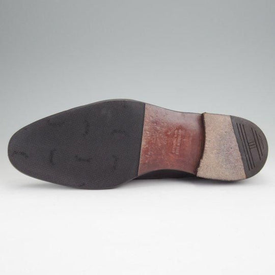 極上★ジョンロブ SIZE 43/UK9程度【貴重★エルメス別注/HERMES/ミュージアムカーフ】H103ラスト/JUD/ストレートチップ/黒/JOHN LOBB★m876