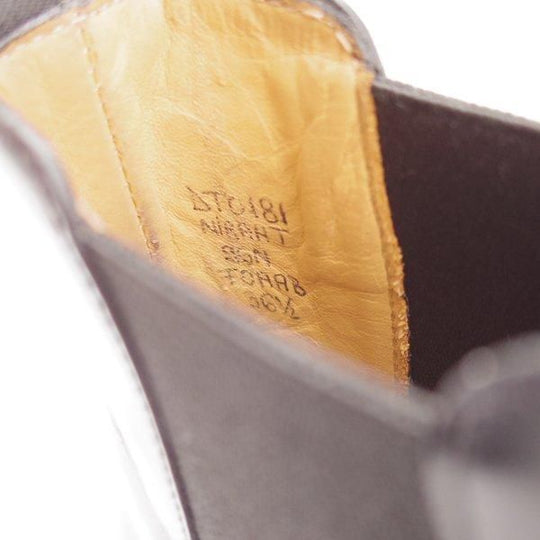 美品★チャーチ(レディース) SIZE 36.5【定価￥181,500-★NIRAH T/サイドゴアブーツ】チェルシーブーツ/ロイスカーフ/黒/Church's★m877