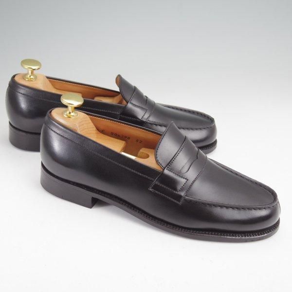 極美品★J.M.ウエストン(レディース) 3.5C【現行定価￥151,800-★コインローファー/180】82ラスト/カーフ/黒/Weston/ウェストン★m878