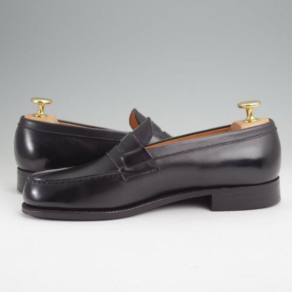 極美品★J.M.ウエストン(レディース) 3.5C【現行定価￥151,800-★コインローファー/180】82ラスト/カーフ/黒/Weston/ウェストン★m878