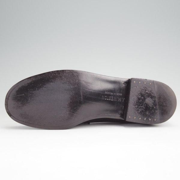 極美品★J.M.ウエストン(レディース) 3.5C【現行定価￥151,800-★コインローファー/180】82ラスト/カーフ/黒/Weston/ウェストン★m878