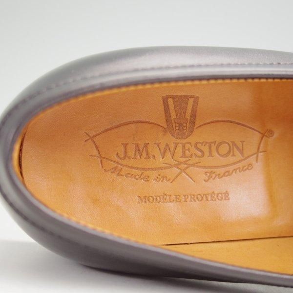 極美品★J.M.ウエストン(レディース) 3.5C【現行定価￥151,800-★コインローファー/180】82ラスト/カーフ/黒/Weston/ウェストン★m878