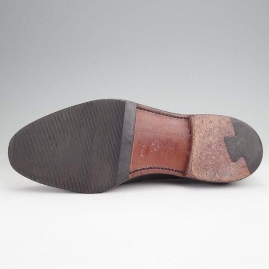 極上★(米)アレンエドモンズ 7.5E【(米)ラルフローレン別注★POLO Ralph Lauren】コインローファー(キルト)/黒/ALLEN EDMONDS★m880