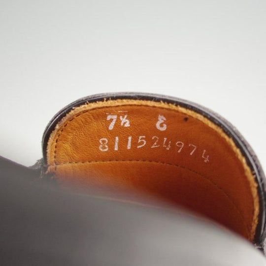 極上★(米)アレンエドモンズ 7.5E【(米)ラルフローレン別注★POLO Ralph Lauren】コインローファー(キルト)/黒/ALLEN EDMONDS★m880