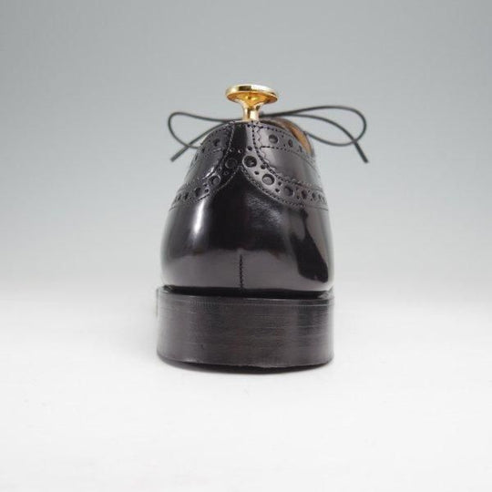 極美品★チャーチ 90F/UK9【定価￥176,000-★BURWOOD/バーウッド】81ラスト/フルブローグ/黒/メンズ/Church's★m882