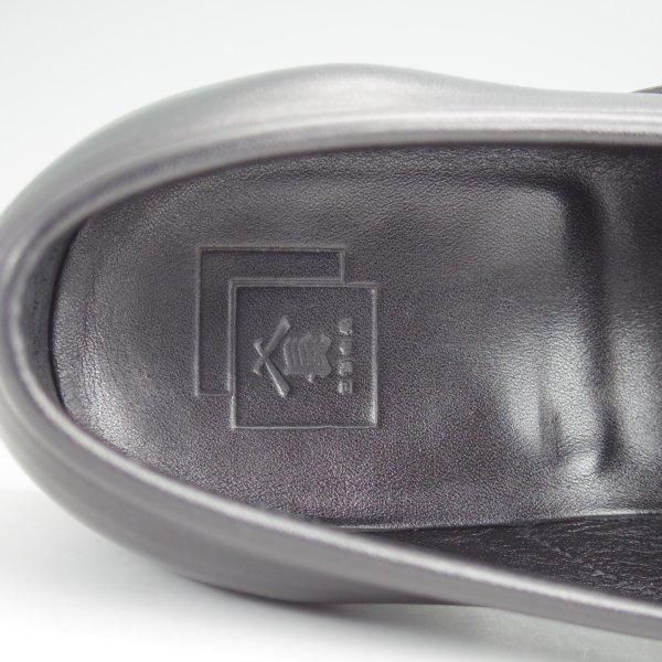 極上★三陽山長 SIZE 9【定価￥80,300-★流也/RYUYA/R3010ラスト】コインローファー/フルストラップ/カーフ/黒/Sanyo Yamacho★m885
