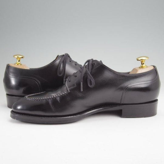 美品★三陽山長 SIZE 5.5【定価￥121,000-★勘三郎/Uチップ/R2010ラスト】カーフ/黒/メンズ/KANZABURO/Sanyo Yamacho★m887