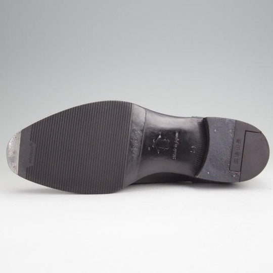 美品★三陽山長 SIZE 5.5【定価￥121,000-★勘三郎/Uチップ/R2010ラスト】カーフ/黒/メンズ/KANZABURO/Sanyo Yamacho★m887