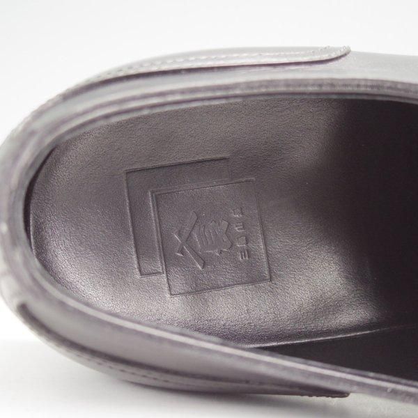 美品★三陽山長 SIZE 5.5【定価￥121,000-★勘三郎/Uチップ/R2010ラスト】カーフ/黒/メンズ/KANZABURO/Sanyo Yamacho★m887