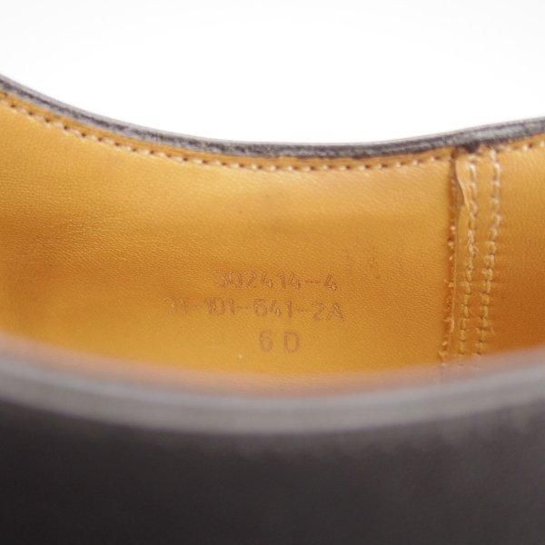 美品★J.M.ウエストン 6D【定価￥168,300-★ゴルフ/GOLF】641/31ラスト/Uチップ/ボックスカーフ/黒/メンズ/Weston/ウェストン★m890