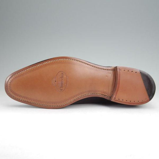 未使用★チャーチ 85F/UK8.5【現行5都市ロゴ★CORAM/プレーントゥ】119ラスト/コーラム/カーフ/黒/メンズ/Church's★m891