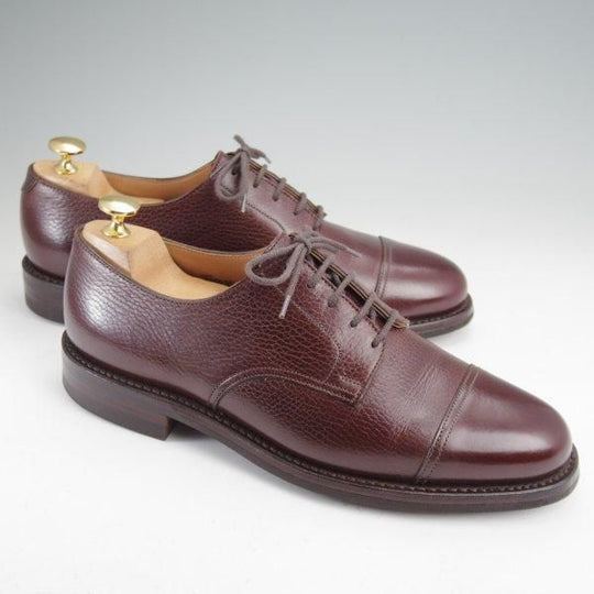 極美品★クロケット&ジョーンズ UK7/US7.5E【貴重★ブルックスブラザーズ別注/Peal&co/ダイナイトソール】濃茶/Crockett&Jones★m892