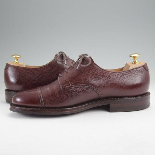 極美品★クロケット&ジョーンズ UK7/US7.5E【貴重★ブルックスブラザーズ別注/Peal&co/ダイナイトソール】濃茶/Crockett&Jones★m892