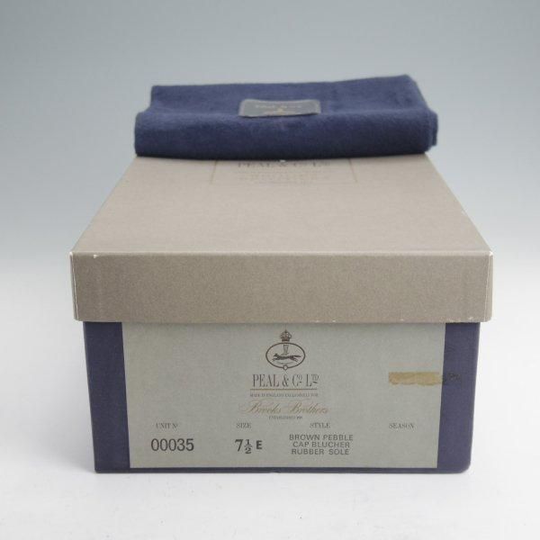 極美品★クロケット&ジョーンズ UK7/US7.5E【貴重★ブルックスブラザーズ別注/Peal&co/ダイナイトソール】濃茶/Crockett&Jones★m892